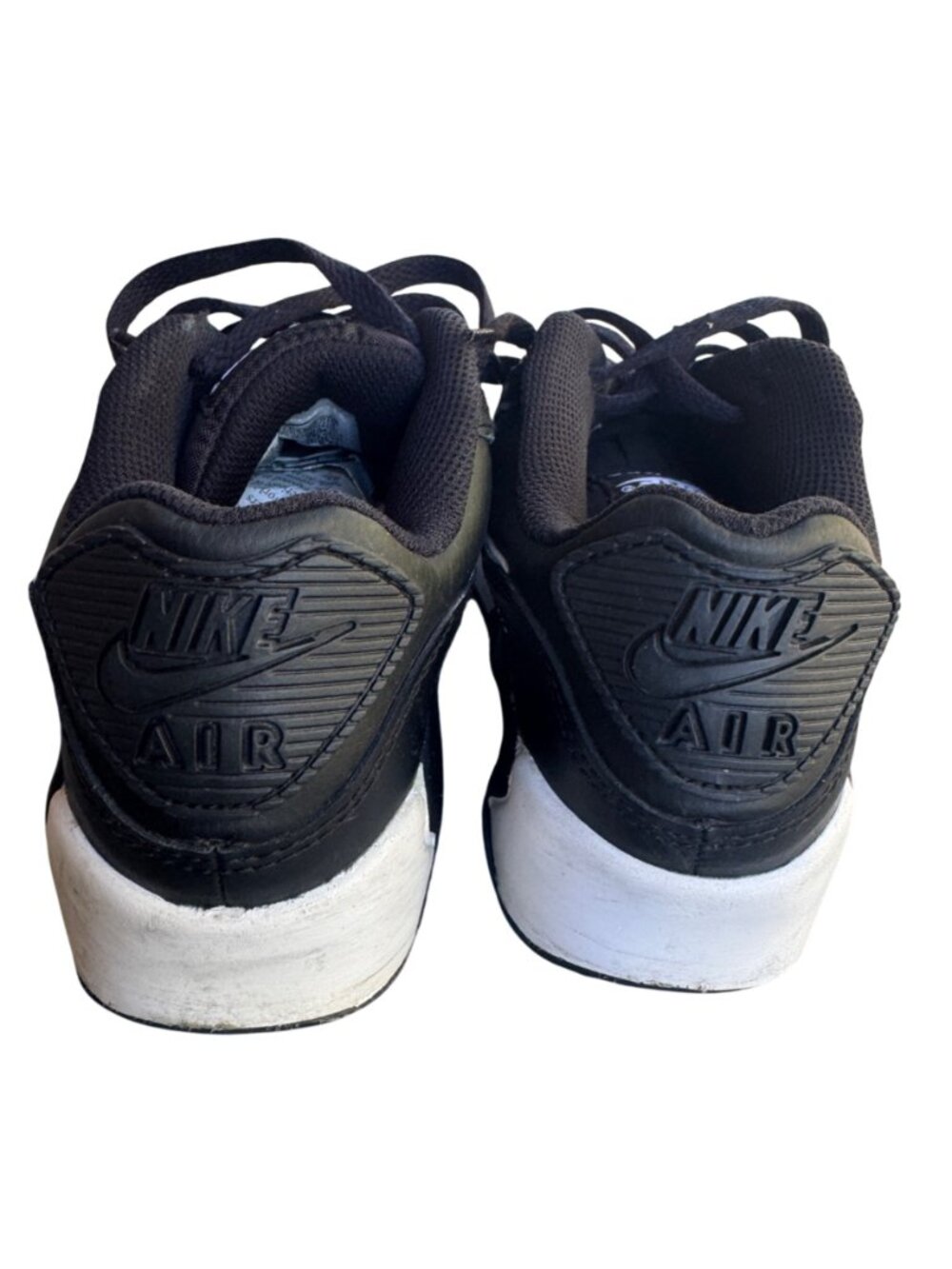 Nike Air Max 90 LTR GS Black White CD6864-010 Youth Size 5.5Y Sneaker Shoes - Picture 3 of 14